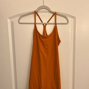 Orange outdoor voices dress size small